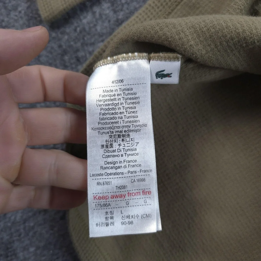 Lacoste snags top intact